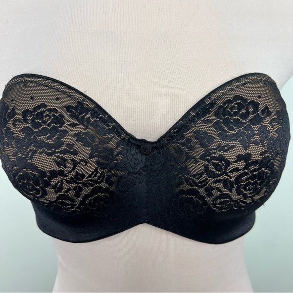 Soma Other - Soma Black Lace Strapless Bra